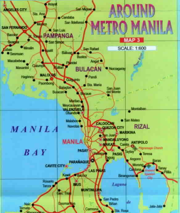 manila regional map